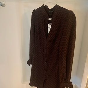 Banana republic button up wrap dress